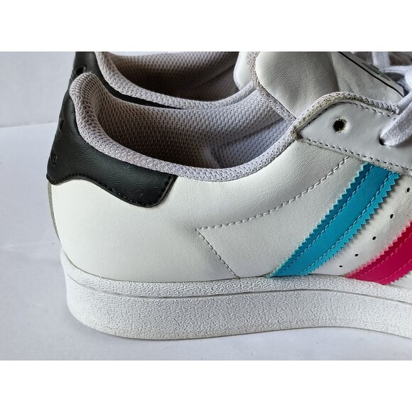 Adidas Superstar Colorful Trefoil Men\'s Size 7 Cloud White 2020 FU9521 main image 9